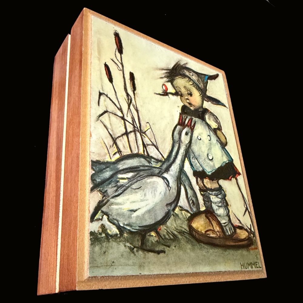 Original Hummel Music Box • Goose Girl